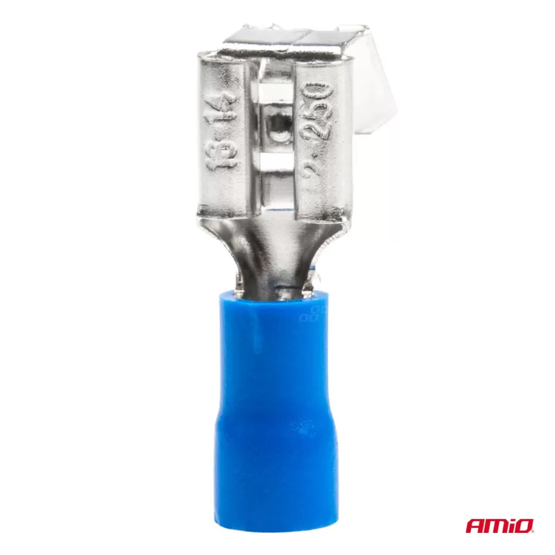 Plokščio tipo gnybtai 7,4/6,3mm 1,5-2,5mm² 15A, 10 vnt.