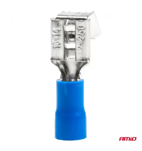 Plokščio tipo gnybtai 7,4/6,3mm 1,5-2,5mm² 15A, 10 vnt.