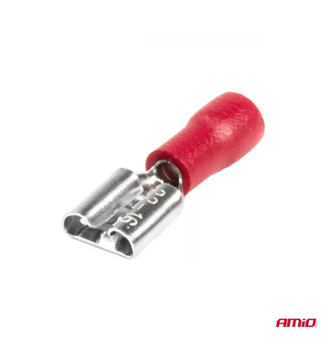 Plokščio tipo gnybtai 7,4mm 0,5-1,5mm² 10A, 10 vnt.