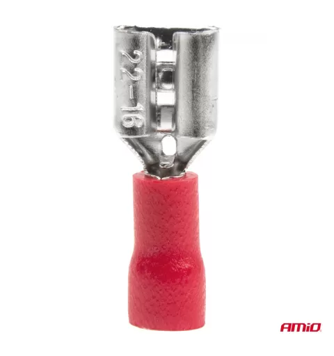 Plokščio tipo gnybtai 7,4mm 0,5-1,5mm² 10A, 10 vnt.