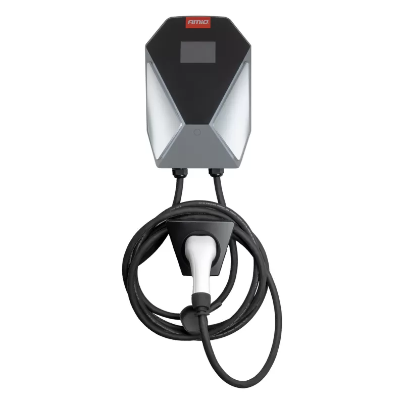 Sieninis elektromobilio įkroviklis, trifazis, 11kW 16A 400V AMIO-04842