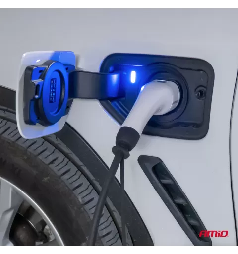 Sieninis elektromobilio įkroviklis, trifazis, 11kW 16A 400V AMIO-04842