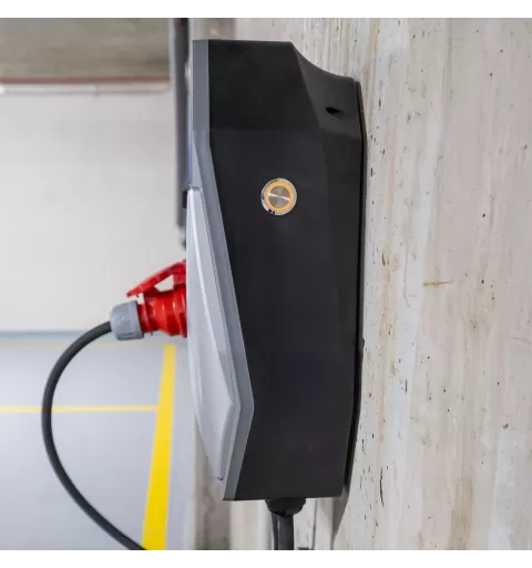 Sieninis elektromobilio įkroviklis, trifazis, 22kW 32A 400V AMIO-04843