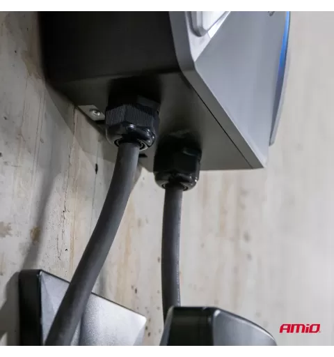 Sieninis elektromobilio įkroviklis, trifazis, 22kW 32A 400V AMIO-04843